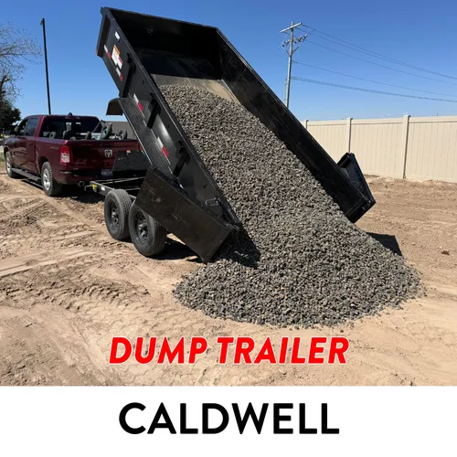 #D9 (CALDWELL) 6X12 DUMP TRAILER