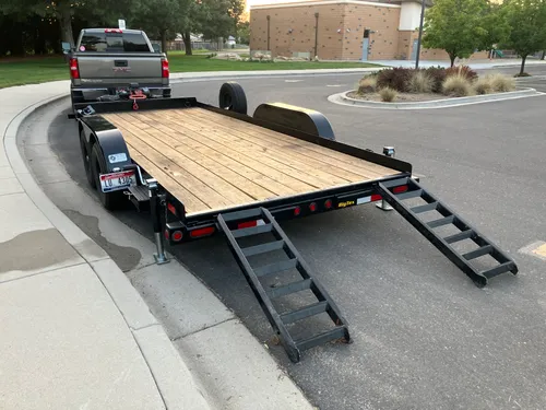 #C3 (BOISE) 18FT FLATBED CAR HAULER