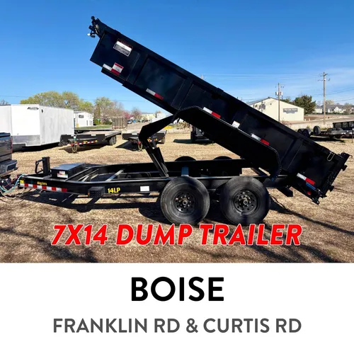 #D12 (BOISE) 7X14 DUMP TRAILER