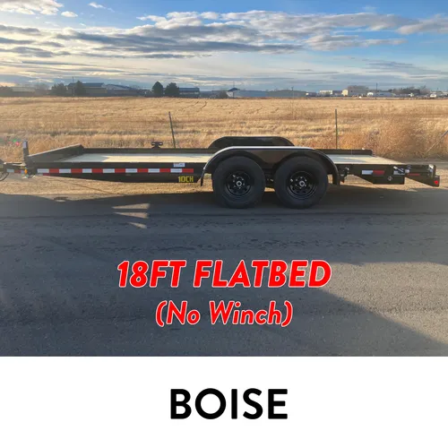 #C3 (BOISE) 18FT FLATBED CAR HAULER