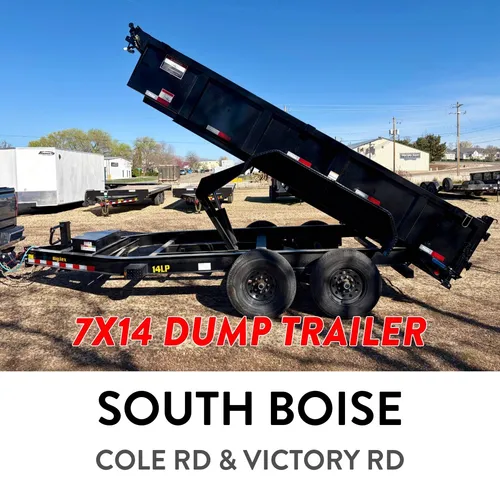 #D11 (SOUTH BOISE) 7X14 DUMP TRAILER