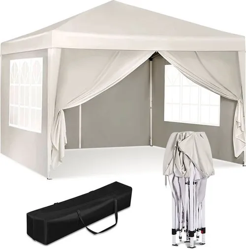 easy up tent 3x3 meter inclusief zijwanden