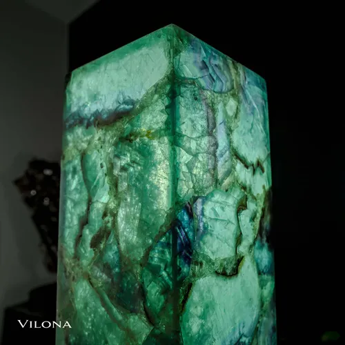 Fluorite Crystal Floor Lamp (4/19)