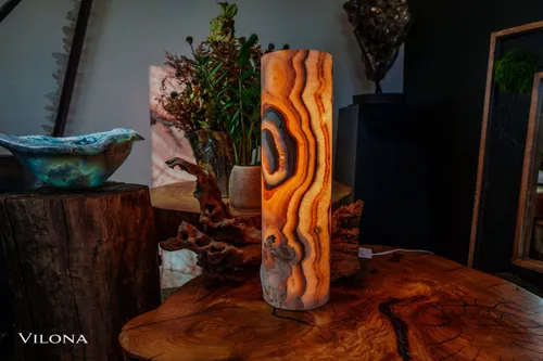 Sahara Onyx Crystal Table Lamp (4/7)