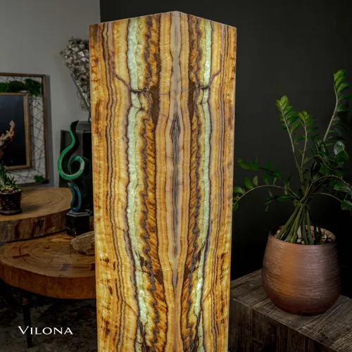 Aqua Onyx Crystal Floor Lamp (1/9) Exotic