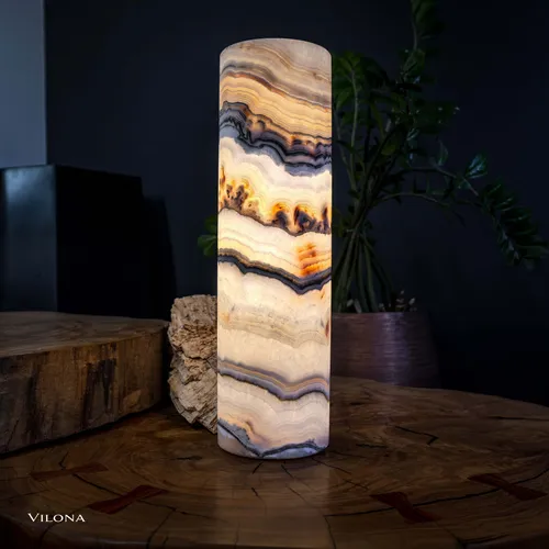 Ice Onyx Crystal Table Lamp (2/7)