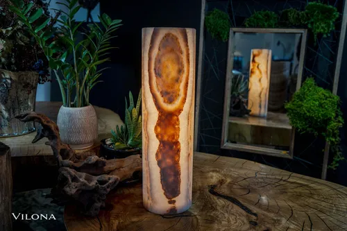 Sahara Onyx Crystal Table Lamp (3/7)
