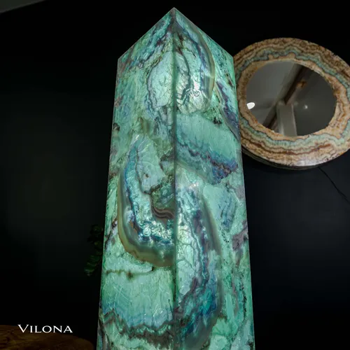 Fluorite Crystal Floor Lamp (7/19)