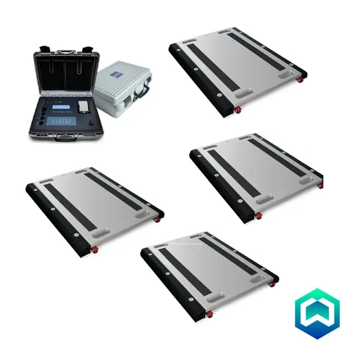 Se of 4 Giropes PMS 20T wireless vehicle weigh pads