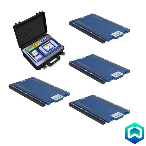 4 WWSD2G4 Wheel Weighing pads with Wireless 3590ETKR2G4 Indicator 