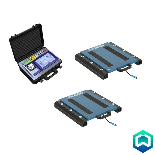 2 WWSB Wheel Weighing pad with Wired DFWKRP Indicator 