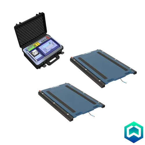 2 WWSD Wheel Weighing pad with Wired DFWKRP Indicator 