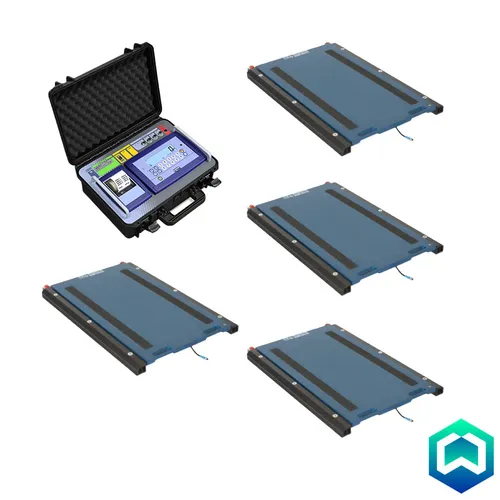 4 WWSD Wheel Weighing pad with Wired DFWKRP Indicator