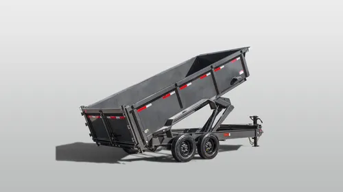 PJ Dump trailer 7'x14'x4'