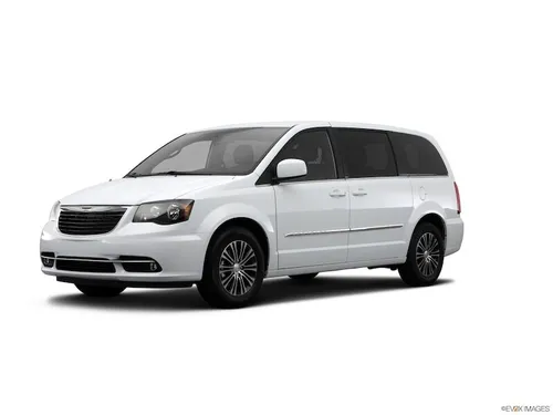 2014 Chrysler town and Country white