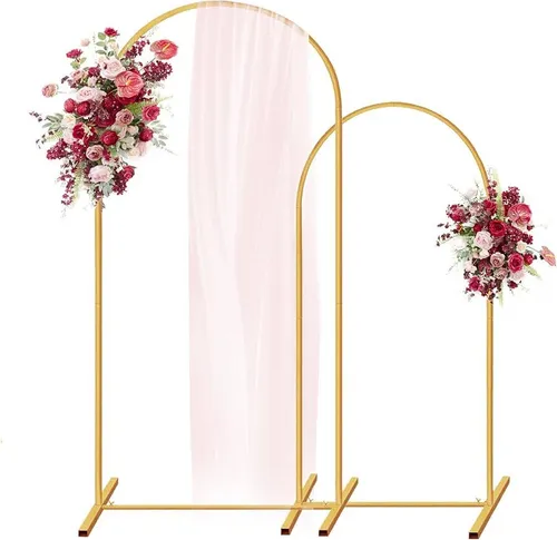 Metal Arch Backdrop Stand Set (7.2ft/6ft) 