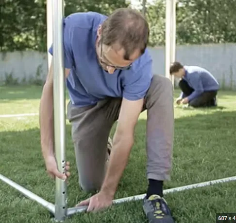 Montagehjälp, tält