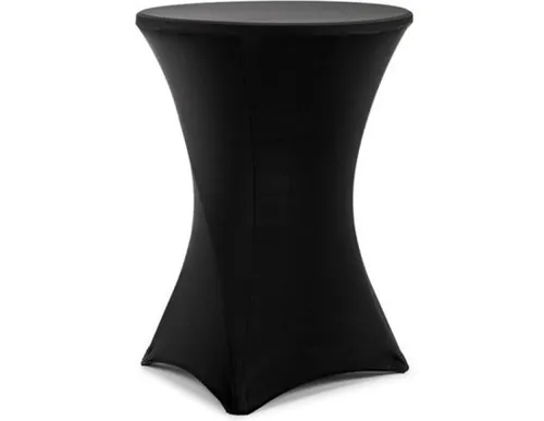 Överdrag - Ståbord - Svart