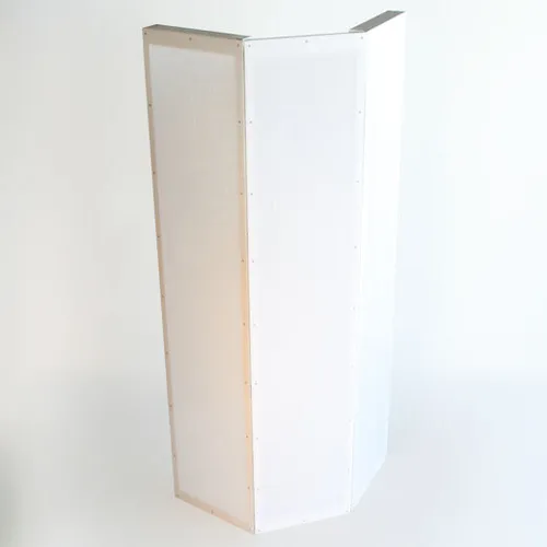 White Perspex Screens
