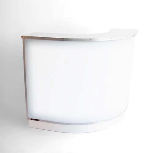 Back Lit Curved Three-Quarter Bar