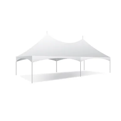 20x40 High Peak Cross-Cable Tent