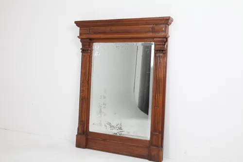 Walnut Framed Mirror