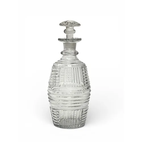 Irish cut glass decanter