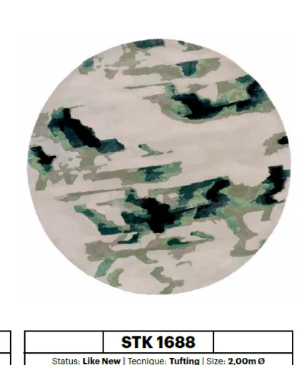 FDS Rugs Waterfull mint - 75785