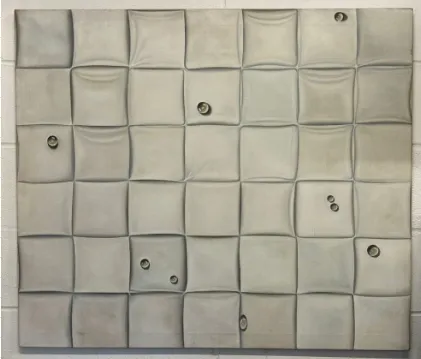 3D tiled wall art
