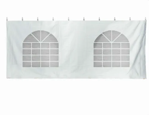 8 ft × 20 ft Cathedral Window Wall – Tensioned Rod