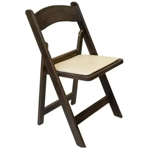 Walnut Wood Folding Chair