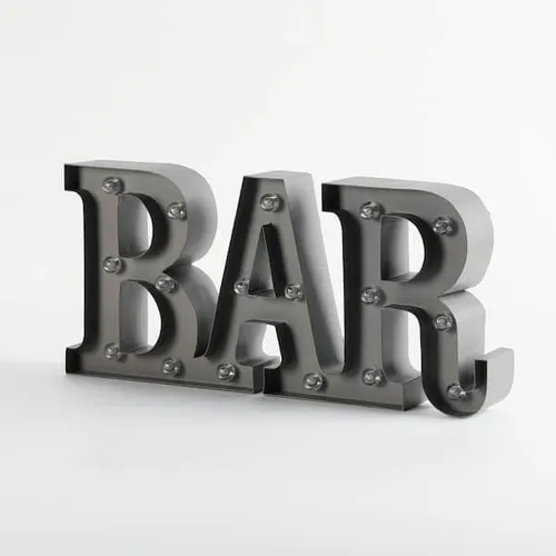 Metal Bar Sign