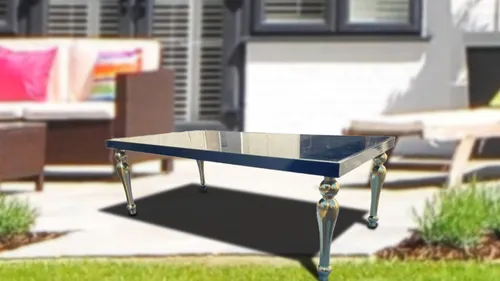 Miami Black & Gold Table