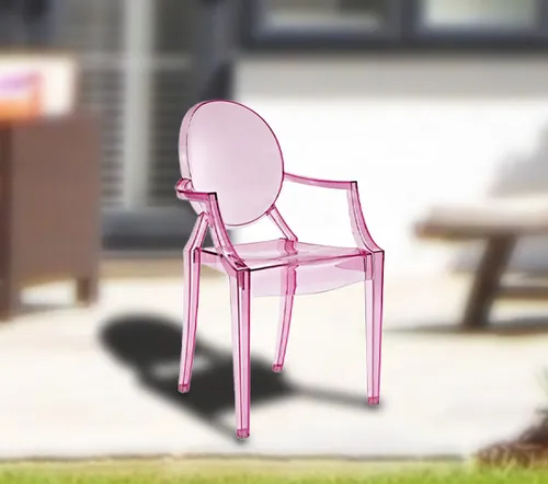 Kids Ghost Pink Chair