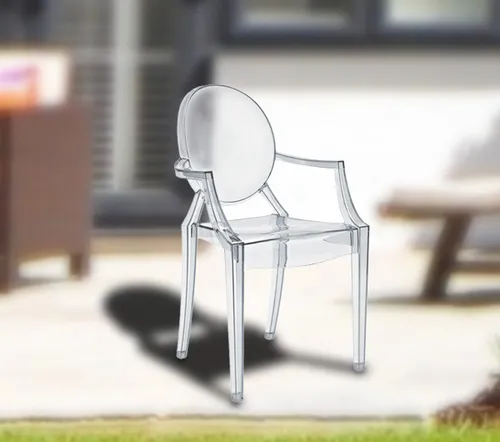 Kids Ghost Clear Chair
