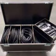 SCHUKO PAC: FLIGHT CASE/10x 3m/10x 5m/10x 10m/5x 20m/15x Power Strip