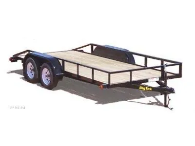 7'x16' with winch