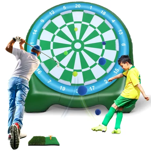 GIANT INFLATABLE GOLF DART GAME (15 GAMES-IN-1)