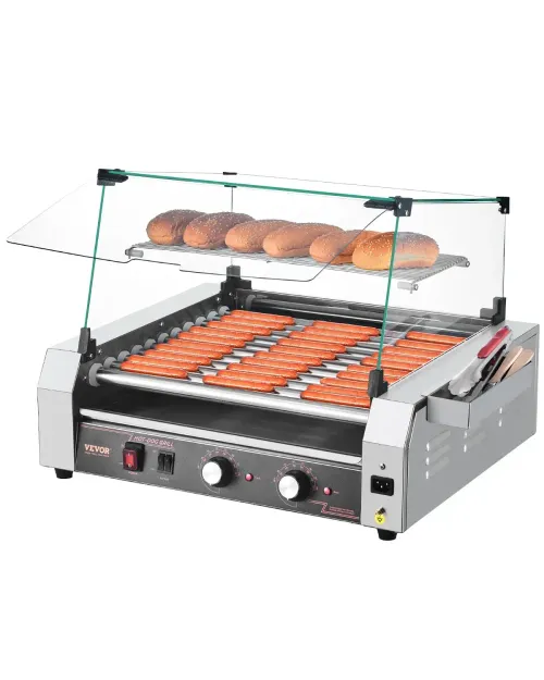 HOT DOG ROLLER GRILL (30 HOT DOGS) 
