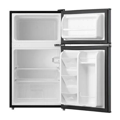 Arctic King 3.2 Cu. Ft. Two-Door Mini Fridge - Black