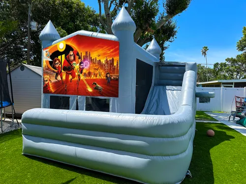 Incredibles Bounce Slide (WET or DRY) 16 x 16 x 16