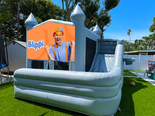 Blippi Bounce Slide (WET or DRY) 16 x 16 x 16