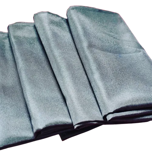 Set of 24 Black Linen Napkins