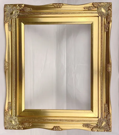 Set of 2 Ornate Gold Frames