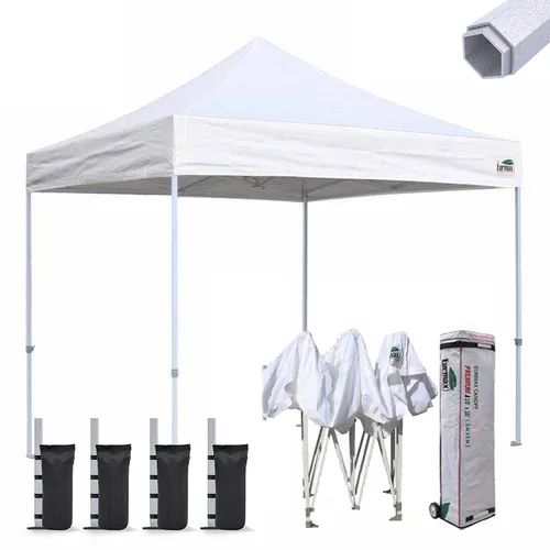 Euromax 10x10 Pop Up Party Tent with 4 Attachable Walls