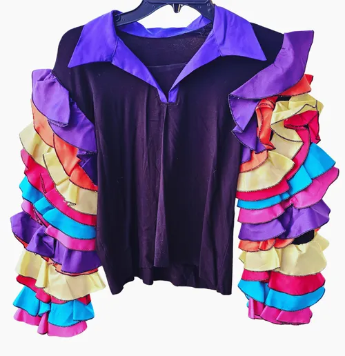 Hand Made Multi-Color Rumba Shirt
