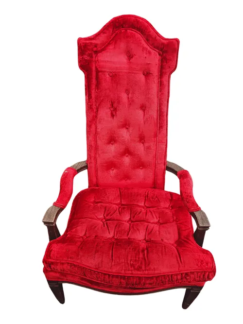 Red Throne Chair