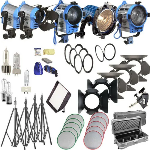 ARRI 5-LIGHT KIT (FILM CLUB ONLY)