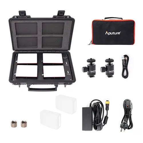APUTURE 4-LIGHT TRAVEL KIT (FILM CLUB)