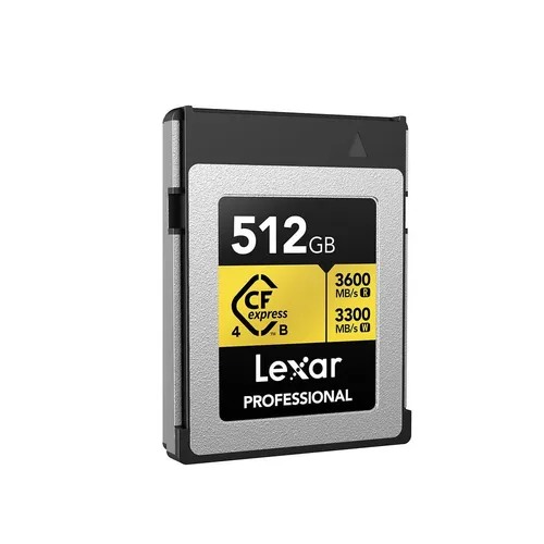 Lexar 512GB ProCFexpress Type B Card (BM PYXIS, RONIN 4D)